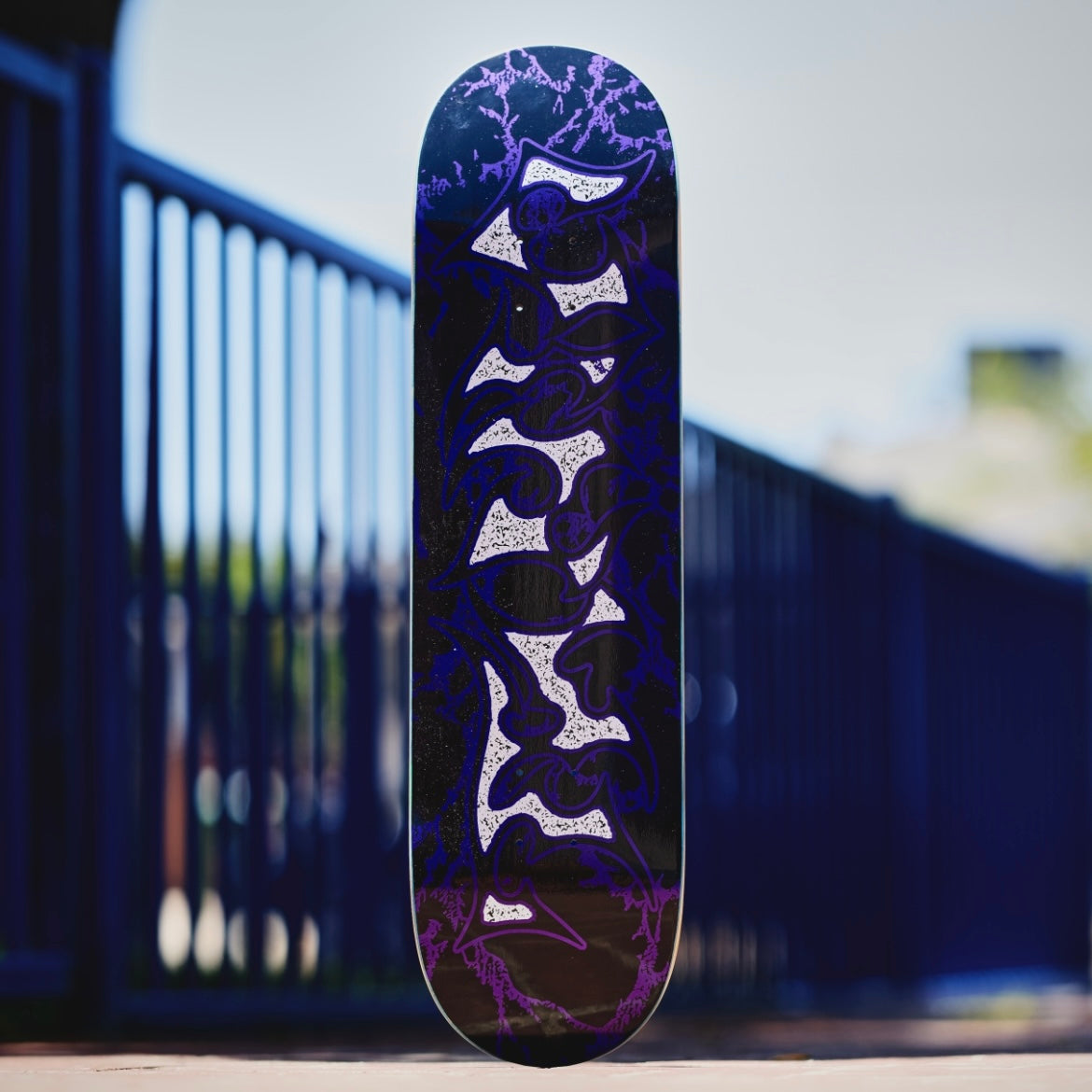 GO SUPPORT YOUR LOCAL SKATE SHOP - VINYL Metallic Tribal